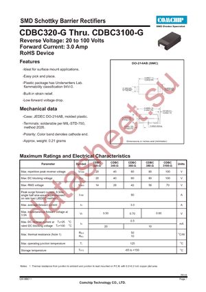 CDBC3100-G datasheet  